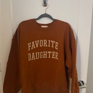 Favorite Daughter Crewneck Sweatshirt